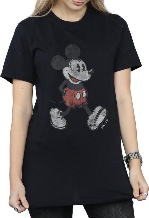 Immagine prodotto Disney Maglietta boyfriend in cotone Walking Mickey Mouse (XL)