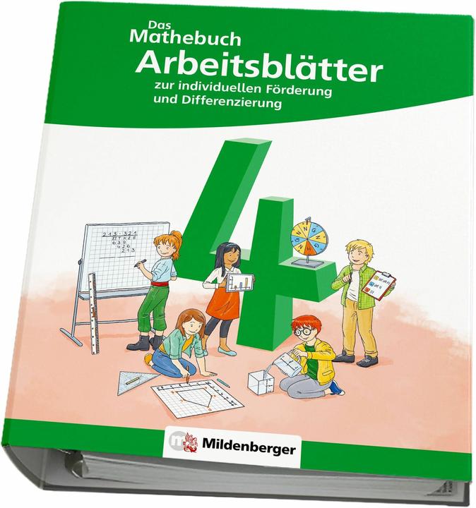 Actual product image Das Mathebuch 4 Neubearbeitung - Arbeitsblätter zur individuellen Förderung und Differenzierung (German, Cathrin Höfling, Ulrike Hufschmidt, Julia Michalke, Myriam Kolbe, Anja Finke, Sebastian Dr Walter, Jennifer Wenzel, tiff.any GmbH, 2024)