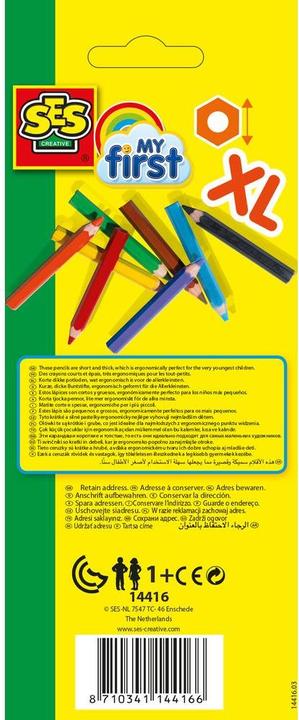 Immagine prodotto Ses La mia prima matita colorata (Multicolore, 8 x)