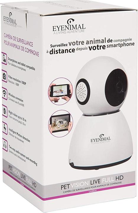 Immagine prodotto Kerbl EYENIMAL Pet Vision Live HD Surveillance Camera