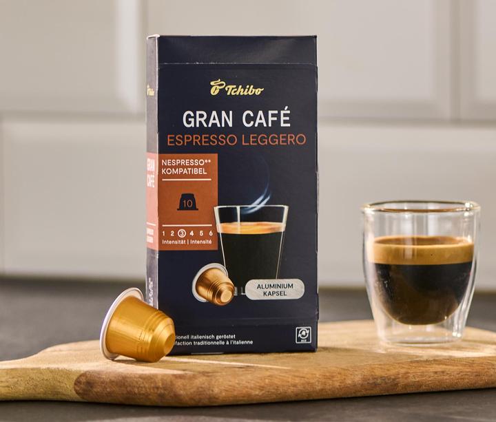 Produktbild Tchibo Gran Café Espresso Forte (10 x Port.)