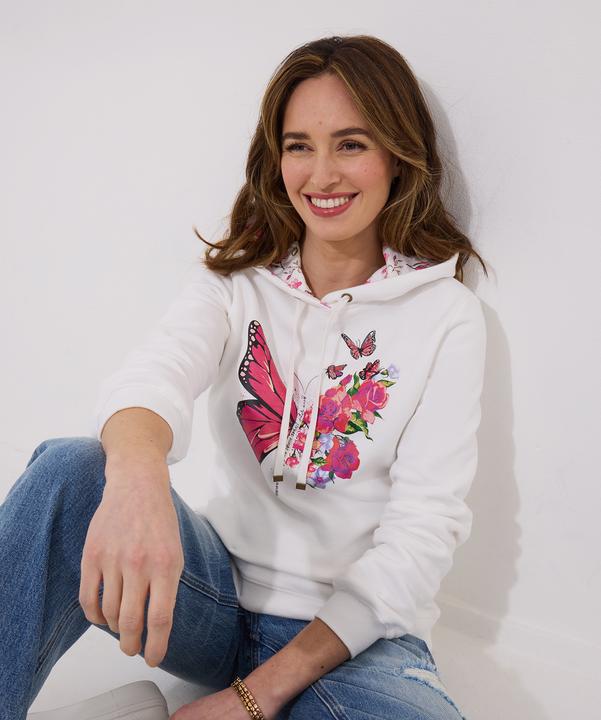 Produktbild Joe Browns Lightweight Butterfly Graphic Hoodie (38)