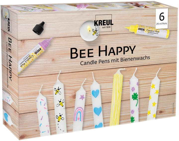 Actual product image Kreul Bee Happy (Black, Green, Yellow, Rose, Light blue, Violet, 174 ml)