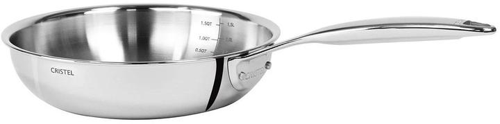 Produktbild Cristel Bratpfanne Castel'Pro Fixe, 22 cm (22 cm, Bratpfanne, Edelstahl)