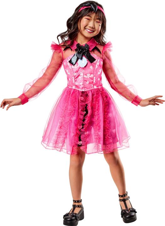 Produktbild Monster High Deluxe Draculaura Kostüm Kleid Set (140)