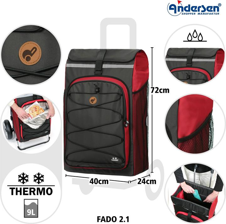 Immagine prodotto Andersen Fado 2.1 rosso