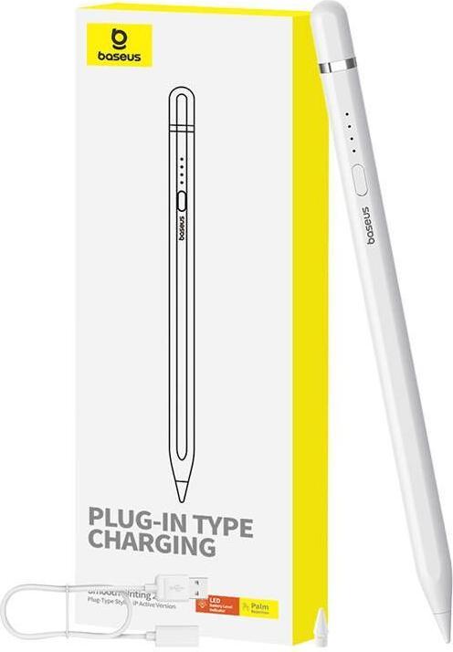 Produktbild Baseus Active stylus Smooth Writing Series with plug-in charging, lightning (White)