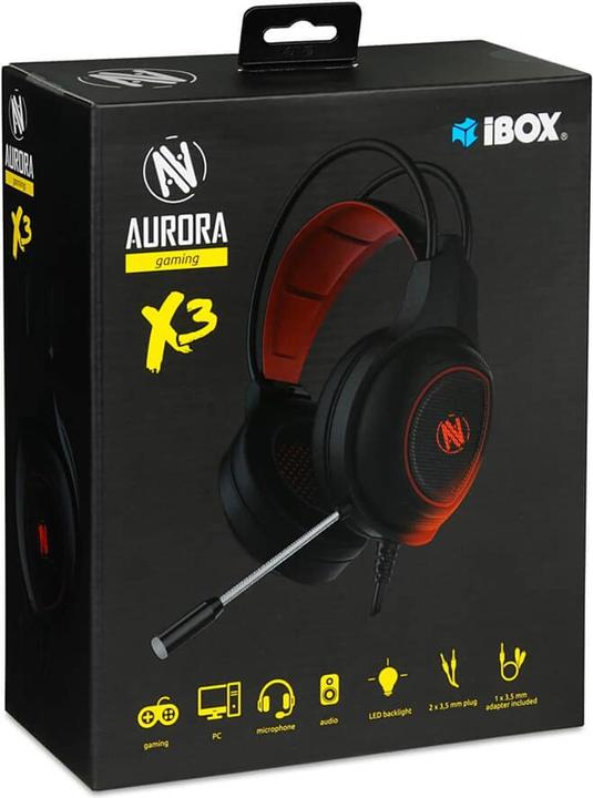 Actual product image iBox I-Box X3 Gaming Headphones With Microphone (Cable)