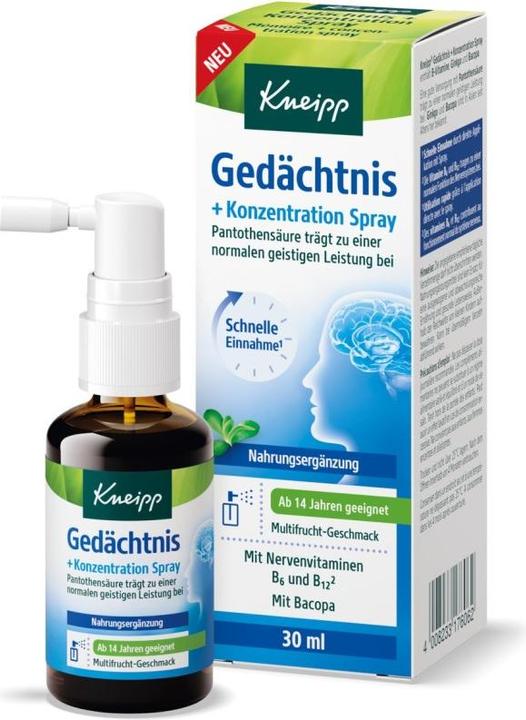 Image du produit Kneipp Mémoire + concentration spray (Spray)
