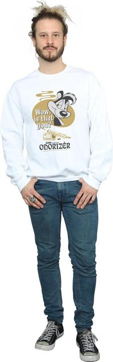 Actual product image Looney Tunes Mens Odorizer Pepe Le Pew Sweatshirt (L)