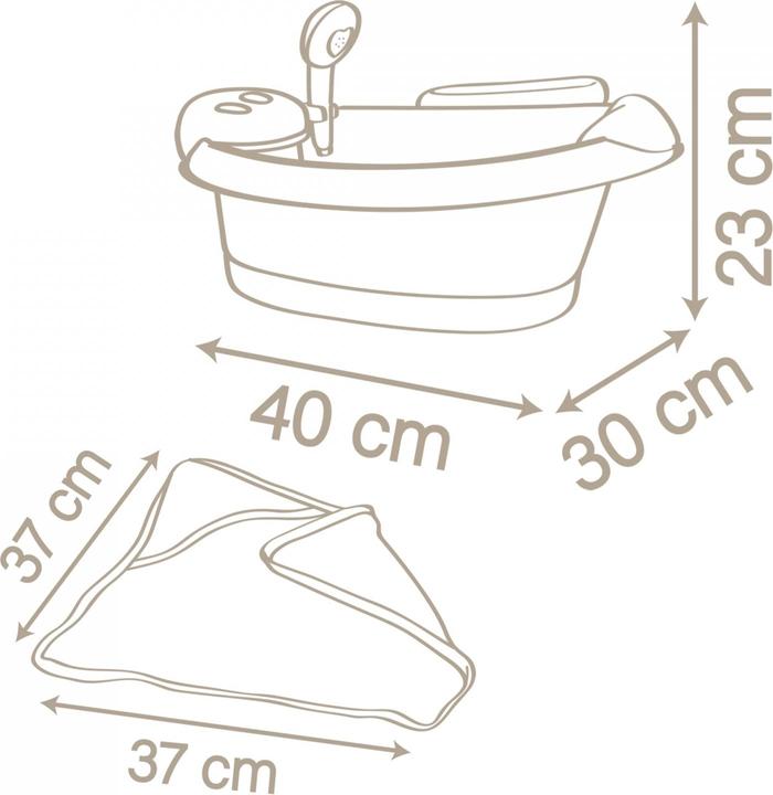 Produktbild Smoby BabyNurse Balneo Bath