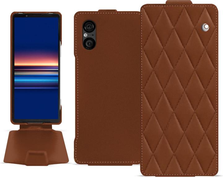 Actual product image Noreve Vertical leather shell (Sony Xperia 5 V)