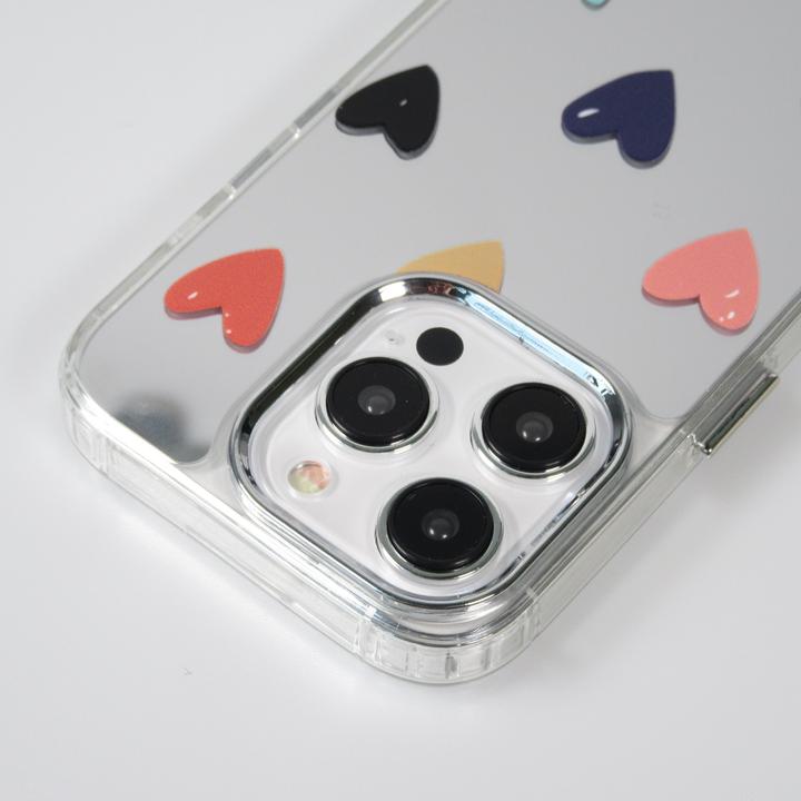 Immagine prodotto PhoneLook Cover in silicone Many Hearts con effetto specchio (Apple iPhone 14 Pro)