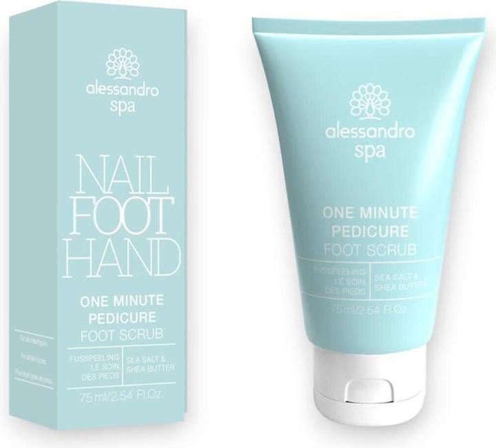 Immagine prodotto Alessandro Spa - Foot One Minute Pedicure Foot Scrub (Crema piedi e gel piedi, 75 ml)