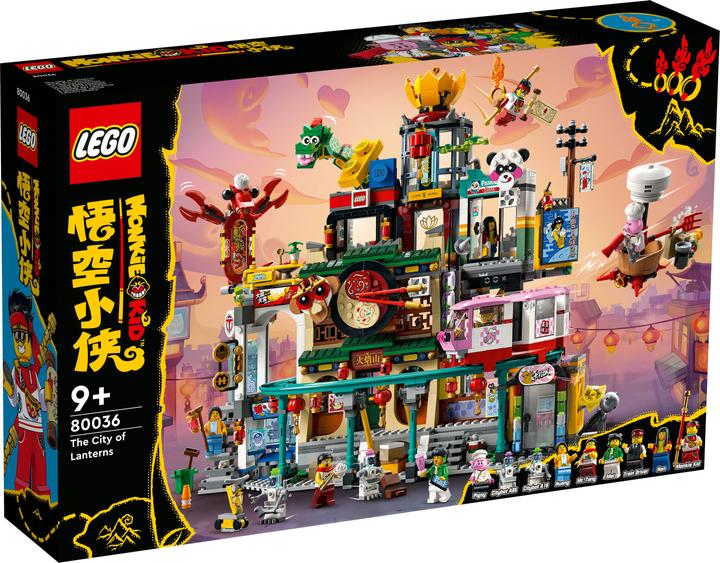 Produktbild LEGO Stadt der Laternen (80036, LEGO Monkie Kid, LEGO Seltene Sets)
