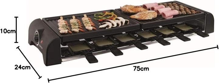 Image du produit Livoo Set à raclette 12 personnes