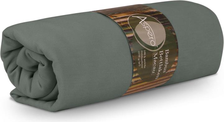 Actual product image Aspero Bamboo fitted sheet Macau (140 x 200 cm)