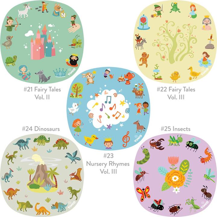Produktbild Timio Audio Disc Set 4 (Französisch, Italienisch, Chinesisch, Englisch, Niederländisch, Spanisch, Portugiesisch, Deutsch)