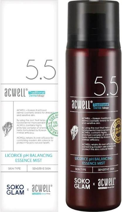 Image du produit Acwell Licorice pH Balancing Essence Mist 00 ml (100 ml, Spray visage)