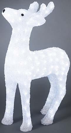 Produktbild Konstsmide Acryl-Figur Rentier Kalt-Weiss