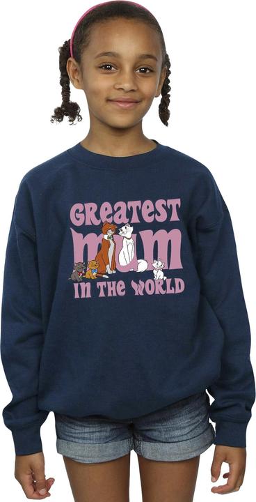 Immagine prodotto Disney The Aristocats Greatest Mum Felpa Ragazze (140, 146)