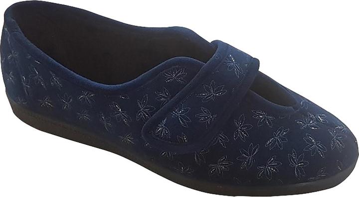 Image du produit Universal Textiles Chaussons Ivy avec velcro motif fleuri (42)