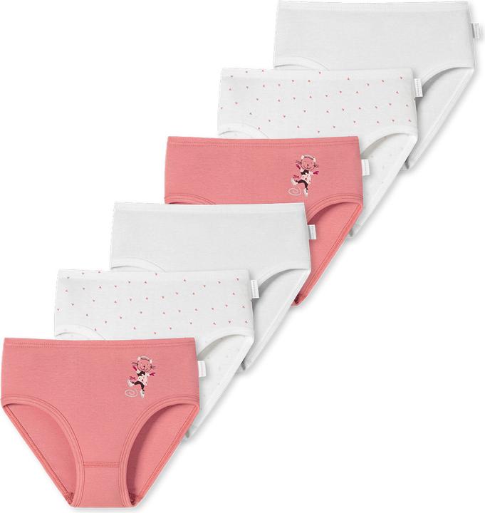 Image du produit Schiesser Lot de 6 slips taille basse à fines côtes en coton organique (92, paquet de 6)
