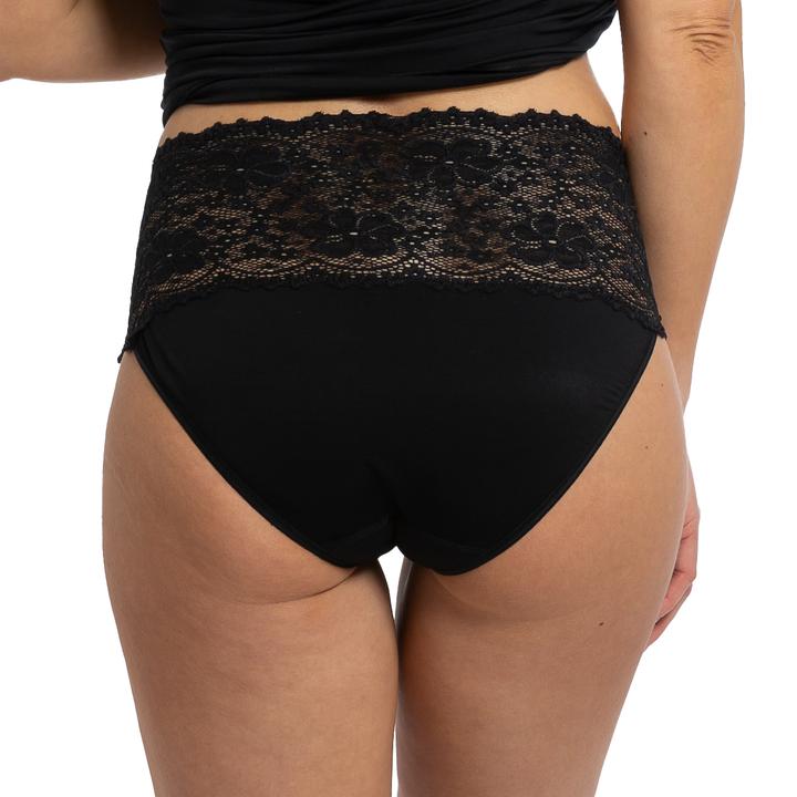 Actual product image Nina von C. 3 Pack Millefleurs Waist Briefs (48, 4XL, pack of 3)