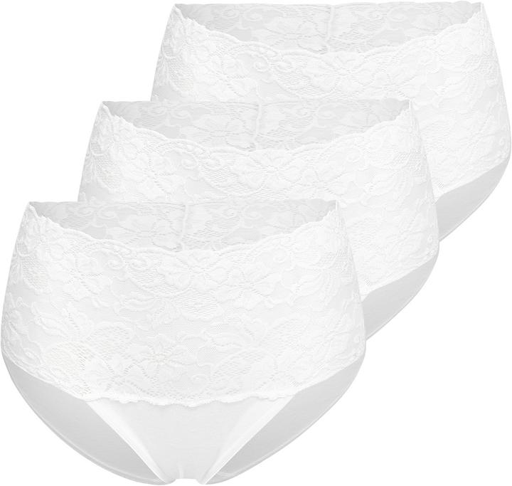 Actual product image Nina von C. 3 Pack Fine Cotton Waist Briefs (38, M, pack of 3)