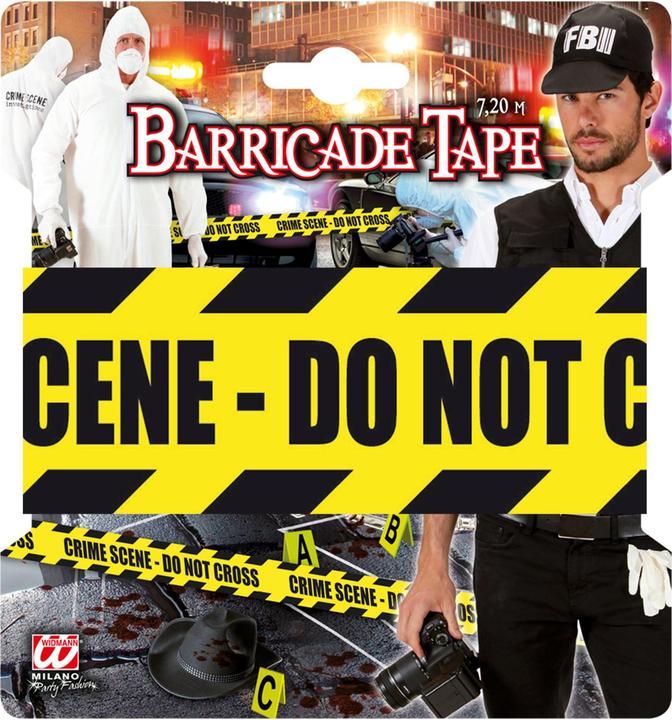 Actual product image Widmann Crime Scene Barrier Tape