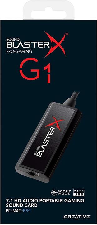 Image du produit Creative Sound BlasterX G1 (USB)