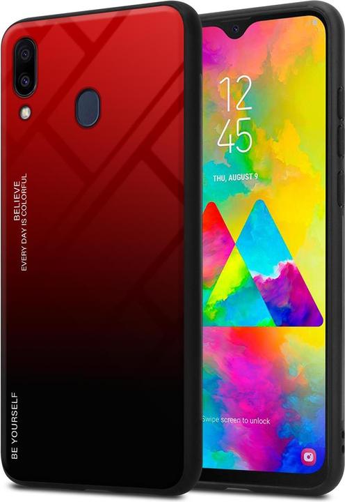 Actual product image Cadorabo TPU 2 colors glass cover (Samsung Galaxy M20)