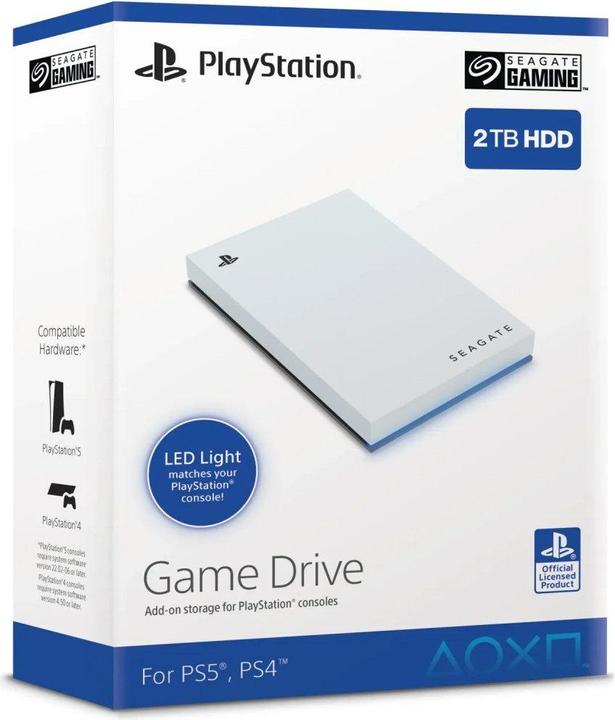 Image du produit Seagate Game Drive pour PlayStation 2TB (2 To)