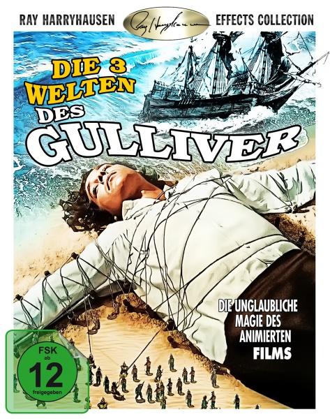 Produktbild Plaion Die 3 Welten des Gulliver (Blu-ray, 1960, Deutsch)