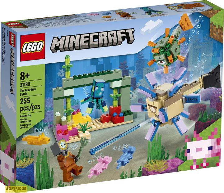 Immagine prodotto LEGO Minecraft 21180 La battaglia dei guardiani (21180, LEGO Minecraft)