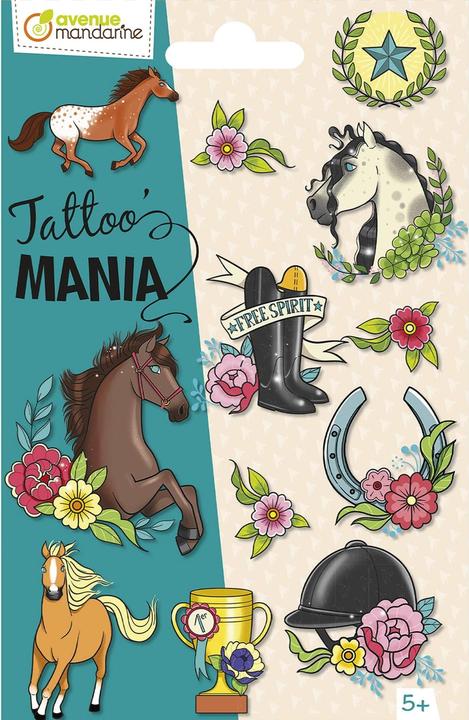 Immagine prodotto Avenue Mandarine Set di tatuaggi Tattoo Mania Riding