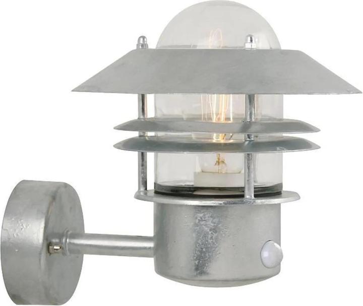 Produktbild Nordlux Blokhus, Wandleuchte m Sensor, Verzinkt (E27, IP54)