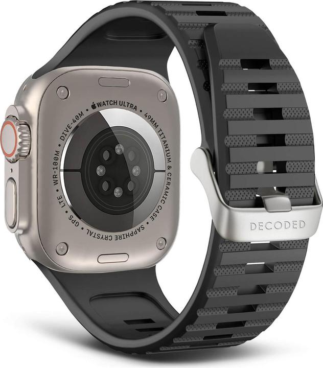 Decoded Sport Silicone Ultra Strap 42/44/45/49mm (42 mm, 44 mm, 45 mm, 49 mm, Silicone)