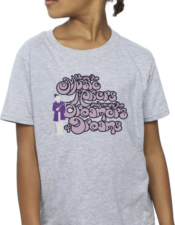 Produktbild Willy Wonka & the Chocolate Factory Dreamers Text TShirt Mädchen (152, 158)