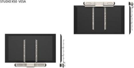 Image du produit Poly Kit de montage d'écran Wall Mount Studio X50