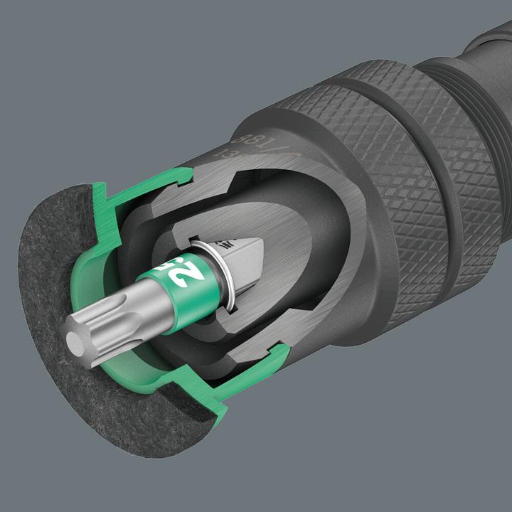Productafbeelding Wera 881/4/1 SB Bithouder met variabele inschroefdieptebegrenzing (6,3 mm)