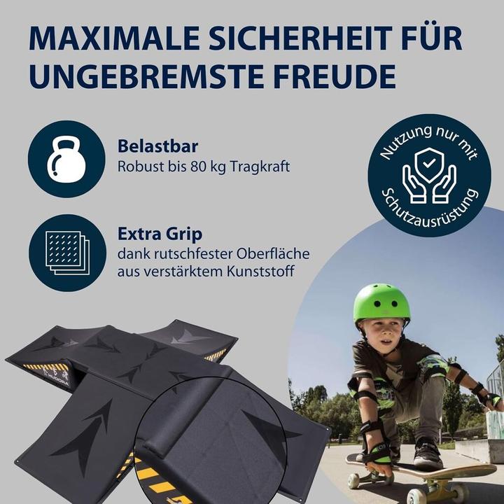 Produktbild Hudora Skater Rampen Set, 5-teilig