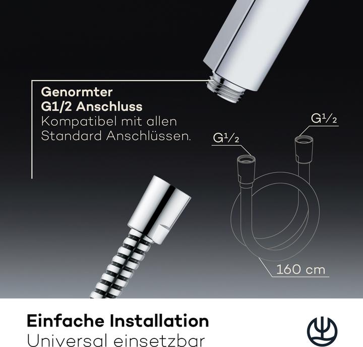 Produktbild Kludi X1 Duschschlauch (160 cm)
