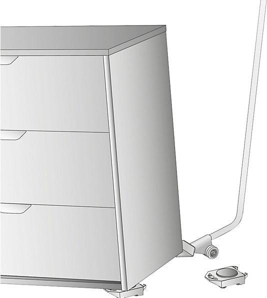 Image du produit Wagner System Lève-meubles, LIFTER L, argent.
