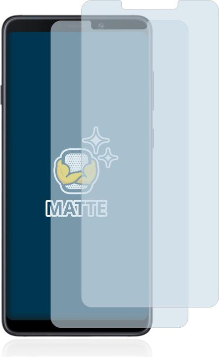 Actual product image BROTECT Anti-glare screen protector matt (2 Piece, Samsung Galaxy A9 (2018))