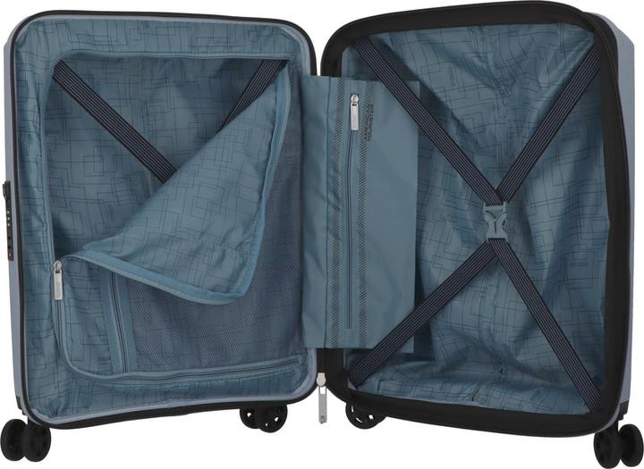 Immagine prodotto American Tourister Valigia da viaggio Aerostep 36 L, Grigio Soho (36 l, Bagaglio a mano (fino a 50 litri))