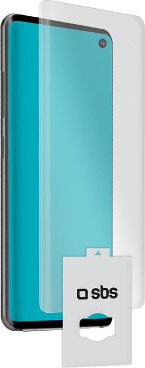 Actual product image SBS Protective film with applicator for Samsung Galaxy S10 (1 Piece, Samsung Galaxy S10+)