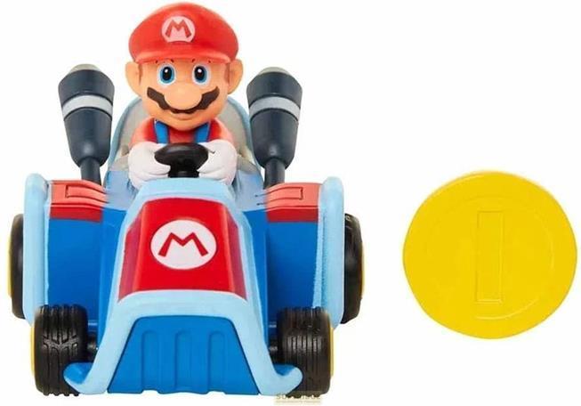 Produktbild Jakks Pacific World of Nintendo Super Mario Kart Rückzug-Fahrzeuge mit Figuren Wave 1 Sortiment (12)