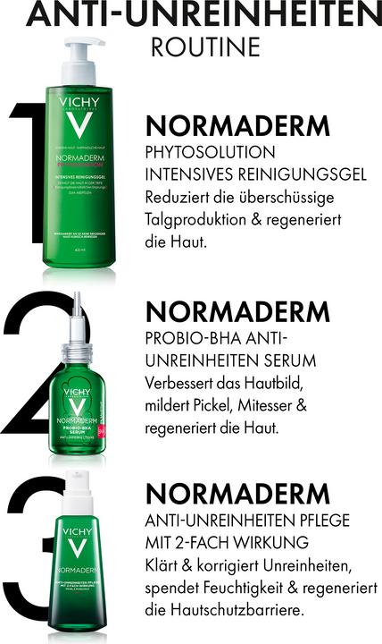Actual product image Vichy Normaderm Phytosolution Intensive Cleansing Gel (Gel, 400 ml)