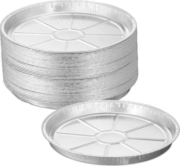 Actual product image Relaxdays 50x aluminium trays
